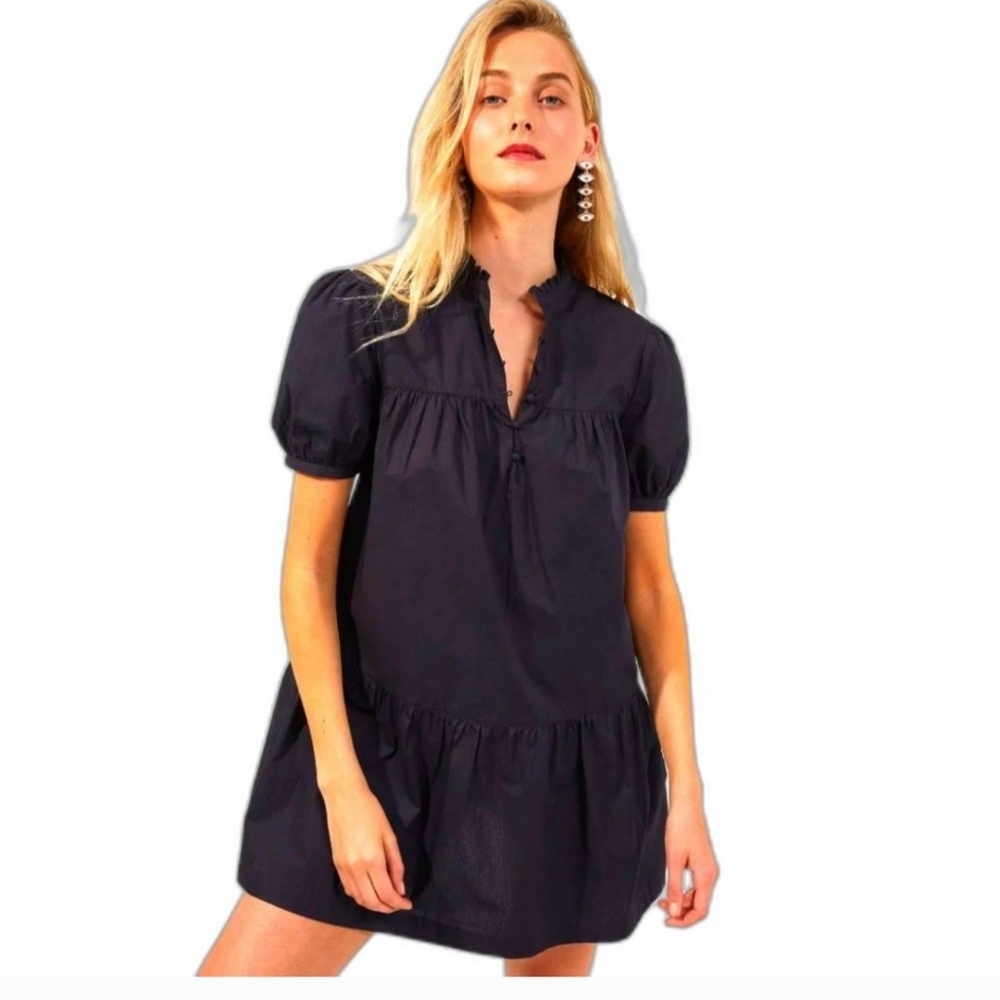 French Connection Poplin Mini Dress